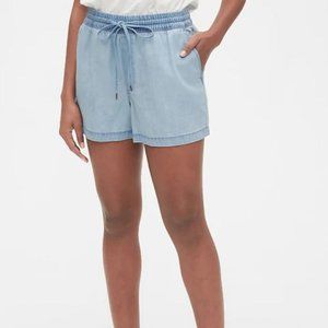 Gap Pull On Indigo Twill Shorts